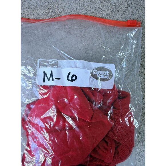 Windsor Women’s Square Neck Long Sleeve Red Bodysuit Size M - Picture 10 of 10